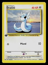 1999 dratini pokemon card 1999 Topps Pokemon Movie Animation Edition - Evolution