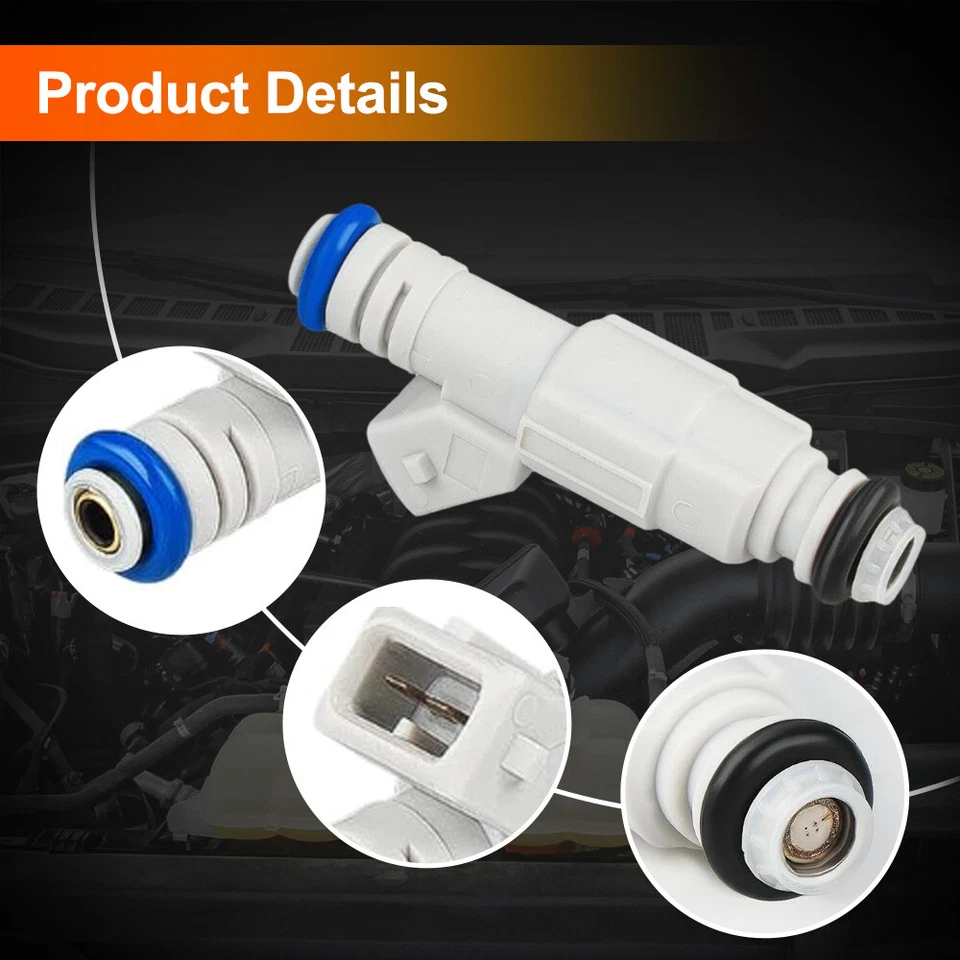 Fuel Injector Set 2 pins 0280155962 For Ford Explorer Ranger 4.0L V6 1999-2000 Foto 3 de 4