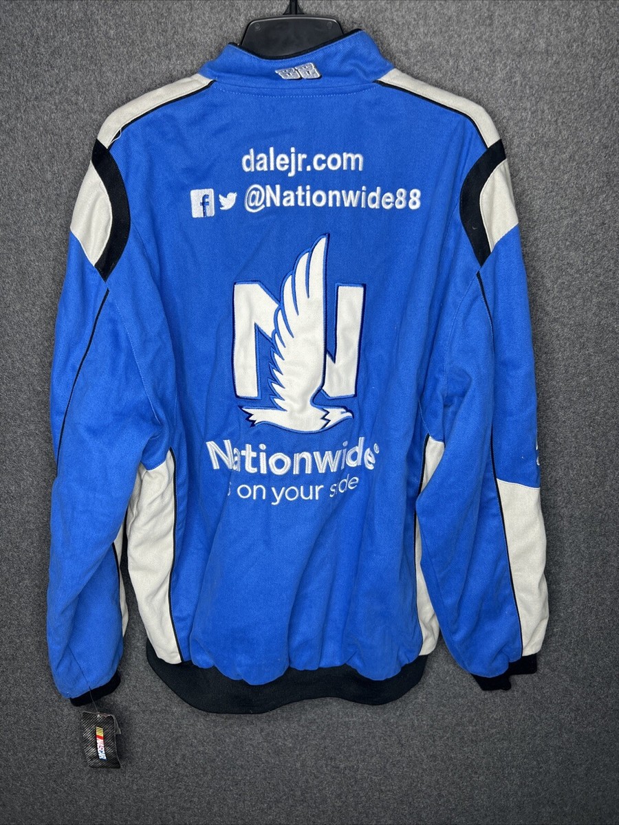 New! NASCAR Dale Earnhardt Jr #88 Nationwide Racing Blue Jacket