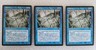 MTG — Mistfolk x3 — Magic The Gathering · Ice Age, NM+