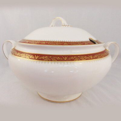 WARWICK by Aynsley Soup Tureen 12.5'' wide NEW NEVER USED made in England