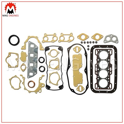Full Engine Gasket Kit For Suzuki Sierra SJ410, Maruti MG410 & Super Carry SK410 With 1.0L F10A