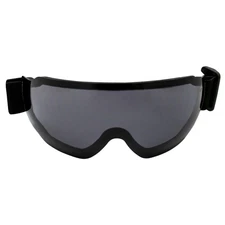 Birdz Eyewear Arch Padded Safety Sky Diving Ski Motorcycle Goggles Smoke Lenses