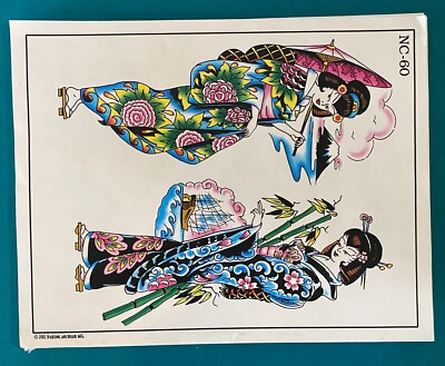 Spaulding and Rogers Tattoo Flash Sheet NC-60