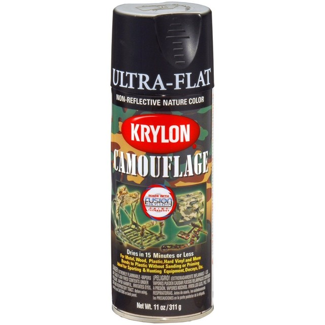 krylon camouflage spray paint