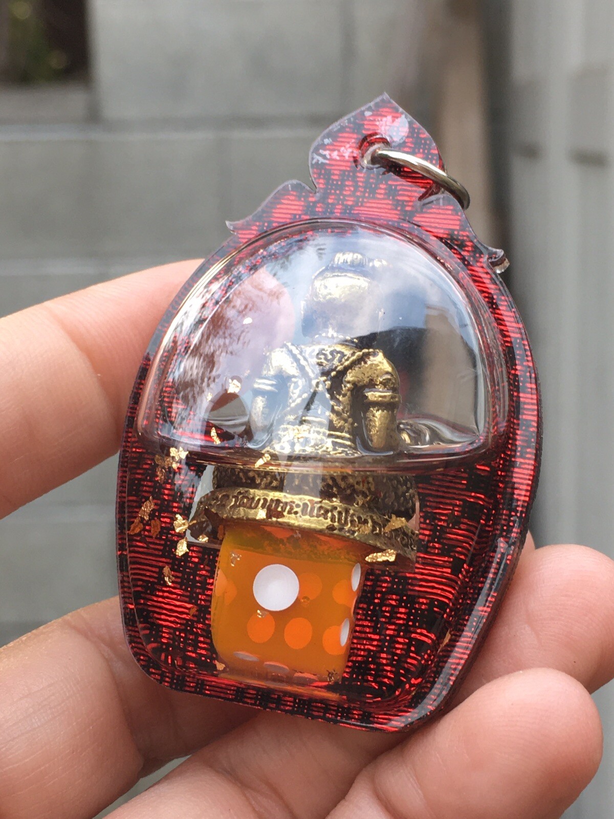 Kuman Thong In Oil Gamble Thai Amulet Fetish Talisman Charm Protection