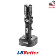 ZECA ZETEK torcia led ricaricabile USB-C base di ricarica KTL200