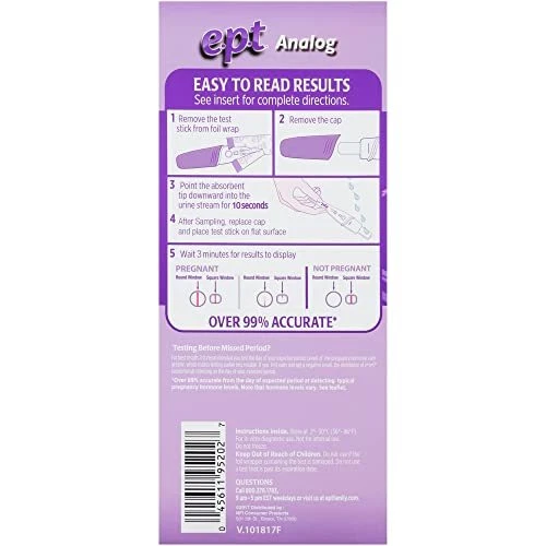 Prueba de embarazo temprana E.p.t 2 unidades Foto 2 de 4