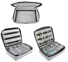 AEROcase Modultasche Ampullarium Raster 4X4 Plane Rot/Grau