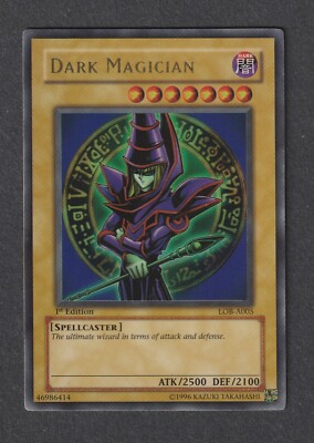 Yu-Gi-Oh! Dunkler Magier Ultra Rare 1. Auflage LOB-A005 AUS Australian