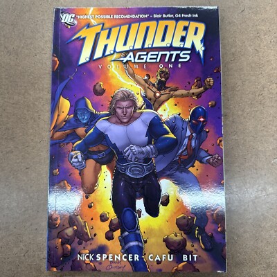 THUNDER AGENTS Vol 1 TP TPB $24.99srp Nick Spencer Howard Chaykin 2011 NEW NM