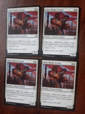 MTG - 4 x Glint-Sleeve Artisan - Kaladesh