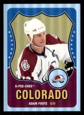 2010-11 O-Pee-Chee Retro Rainbow #156 Adam Foote Colorado Avalanche