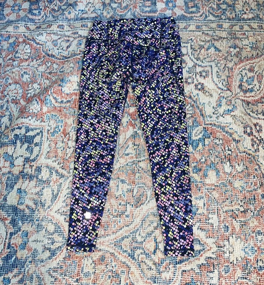 sweaty-betty power full length dot diffuse print leggings