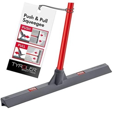 Tyroler Floor Squeegee for Concrete Floors, 17'' Heavy Duty Squeegee for Gray