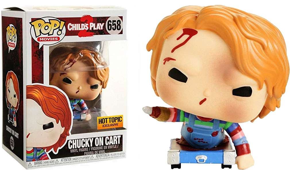 Funko Pop! Movies Chucky On Cart #658 Vinyl Figure