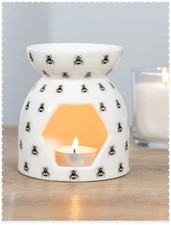 Image of All Over Bee Print Oil Burner