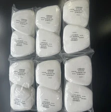 50pcs 5N11 Dust Cotton Filters for 6000/6200/7502/6800 Respirator Gas Mask - NEW