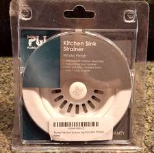 Plumb Pak White Kitchen Sink Strainer Model PP5460 NEW