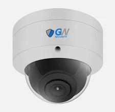 GW 4K 8MP PoE IP Weatherproof Outdoor Indoor Microphone Security Dome Camera