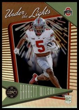 2022 Panini Legacy #UL-8 Garrett Wilson Under the Lights Bronze #/100