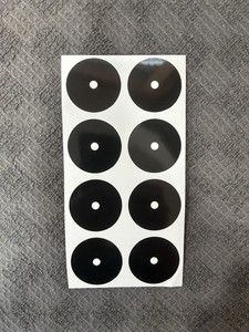 Pool Table Marker Dots, Billiard Spot, Eight-Ball Game Dots (8 per sheet)