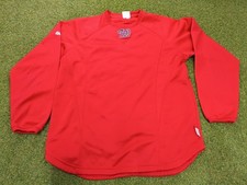Washington Nationals Sweatshirt Mens XL Red Majestic Therma Base Baseball MLB