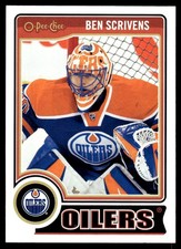 2014-15 O-Pee-Chee #91 Ben Scrivens Edmonton Oilers Hockey Card
