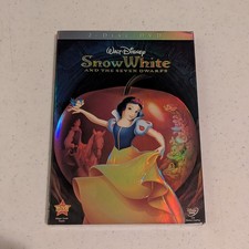 Snow White  the Seven Dwarfs DVD 1937 BRAND NEW FACTORY SELAED WITH SLIPCOVER