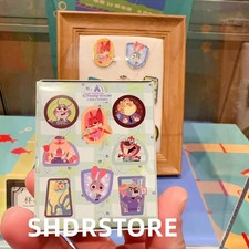 Disney authentic 2025 zootopia new mystery 1 pin box shanghai disneyland