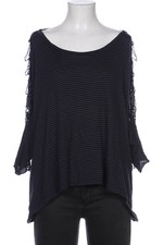 SHIVA DIVA Bluse Damen Oberteil Hemd Hemdbluse Gr. S Blau #1409uxv