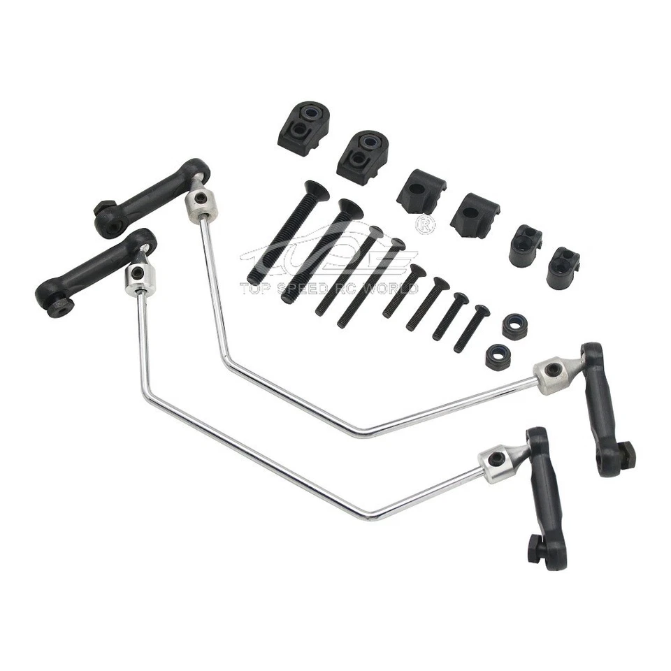 FLMLF Ausgleichsrahmen Kit für 1/5 RC CAR Hpi RV KM Rofun Baja 5b 5t 5sc Teil  - Bild 3 von 4