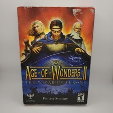 Age of Wonders II: The Wizard's Throne for PC. 2002 Triumph Studios. CIB