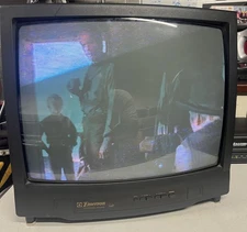 Emerson 19” CRT TV EWT 1931A Television No Remote Tested