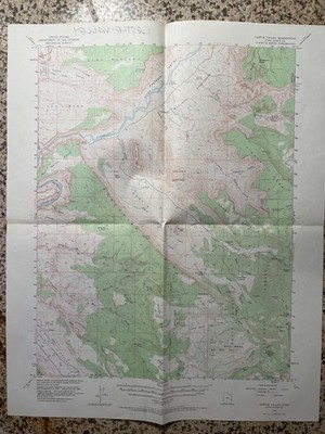 1954 Castle Valley UT Quadrangle Topo Map  USGS