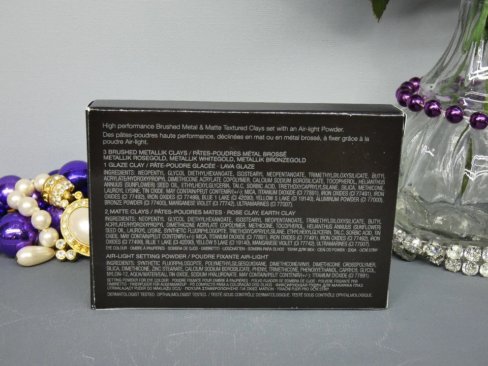 Laura Mercier BOHEME CHIC Eye Clay Palette (2018?) RARE Discontinued ltd ed NIB - Image 3 of 4