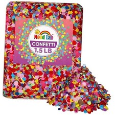 Multicolor Confetti - Mexican Colorful Party Confetti - 1.5 LBs/680 grams -