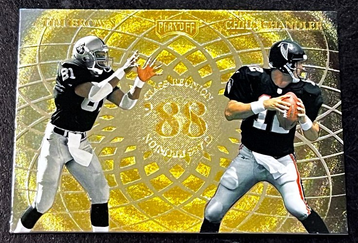 1998 Playoff Tim Brown Chris Chandler Michael Irvin Smith '88 Class Reunion Quad