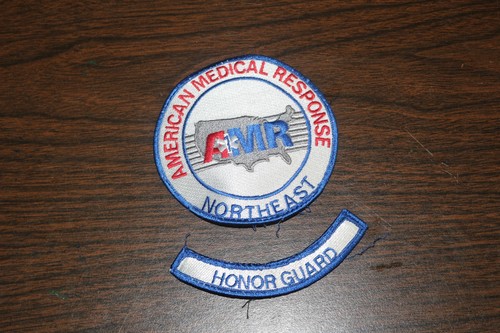 American Medical Response AMR Northeast And Honor Guard Patch