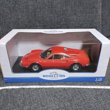 MODEL CAR GROUP Ferrari Dino 246GT 1/18 Model Car Red Authentic