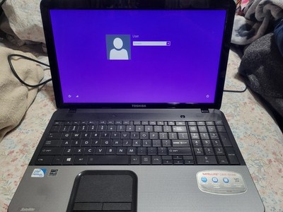 Toshiba Satellite C855-S5350 Intel Pentium CPU B980 @ 2.40GHz 6GB RAM w HD