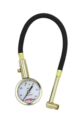 #ad #ad RA60X 5 60 PSI Right Angle Chuck Dial Tire Pressure Gauge with Hose standard ... $19.17