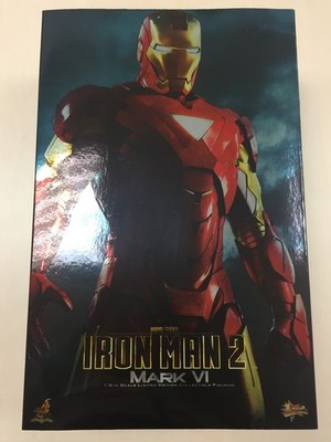 Hot Toys MMS132 Iron Man 2 Mark VI 6 Tony Stark 1/6 Action Figure NEW