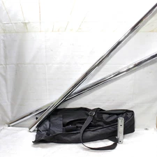 Original X Stage Lite Silver POLE SET ONLY NO STAGE See Pictures For Measurments