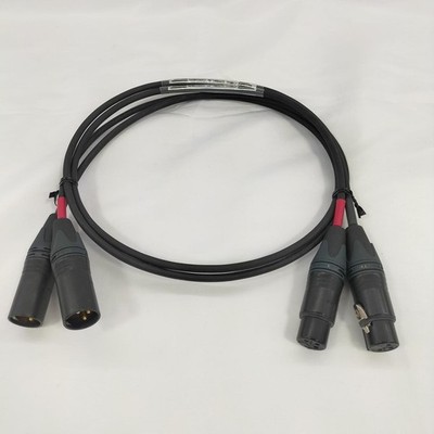 S A LAB HSB-1.0M XLR Cable 1.0M Pair High Purity OFC Neutrik Gold Plugs