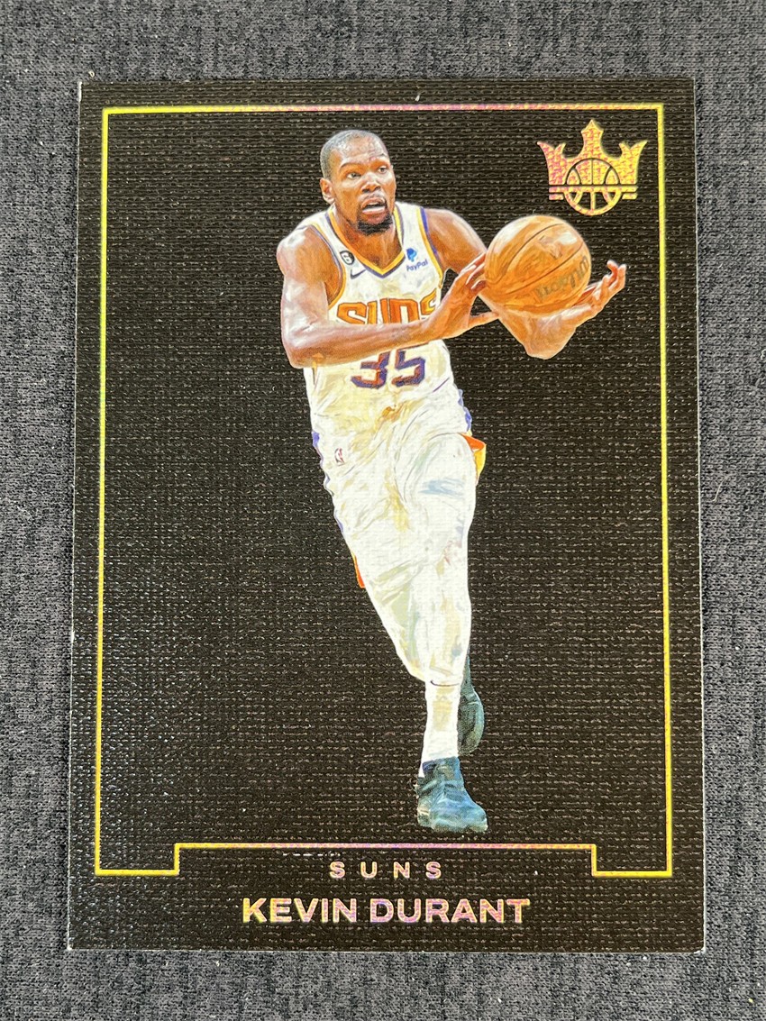 2023-24 Panini Court Kings Basketball Kevin Durant Gold Blank Slate Case Hit SSP