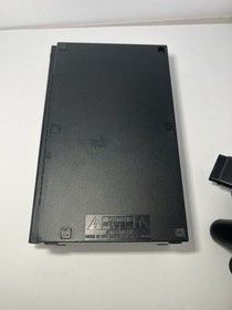 Sony PlayStation 2 PS2 Black Console OEM Controller with All Cables Tested READ