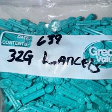 Sterilance Soft Twist Lancets 639 Pieces 32G Ultra Thin Easy To Use Comfort Tip