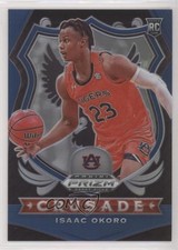 2020-21 Panini Prizm Draft Picks Crusade Blue Prizm 31/199 Isaac Okoro #84 a8r