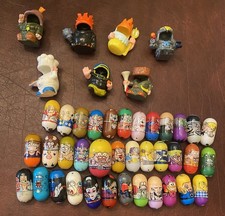 Mighty Beanz Moose Toys Large Lot 35 Beanz and 7 Bodz Chef, General, Hunter 